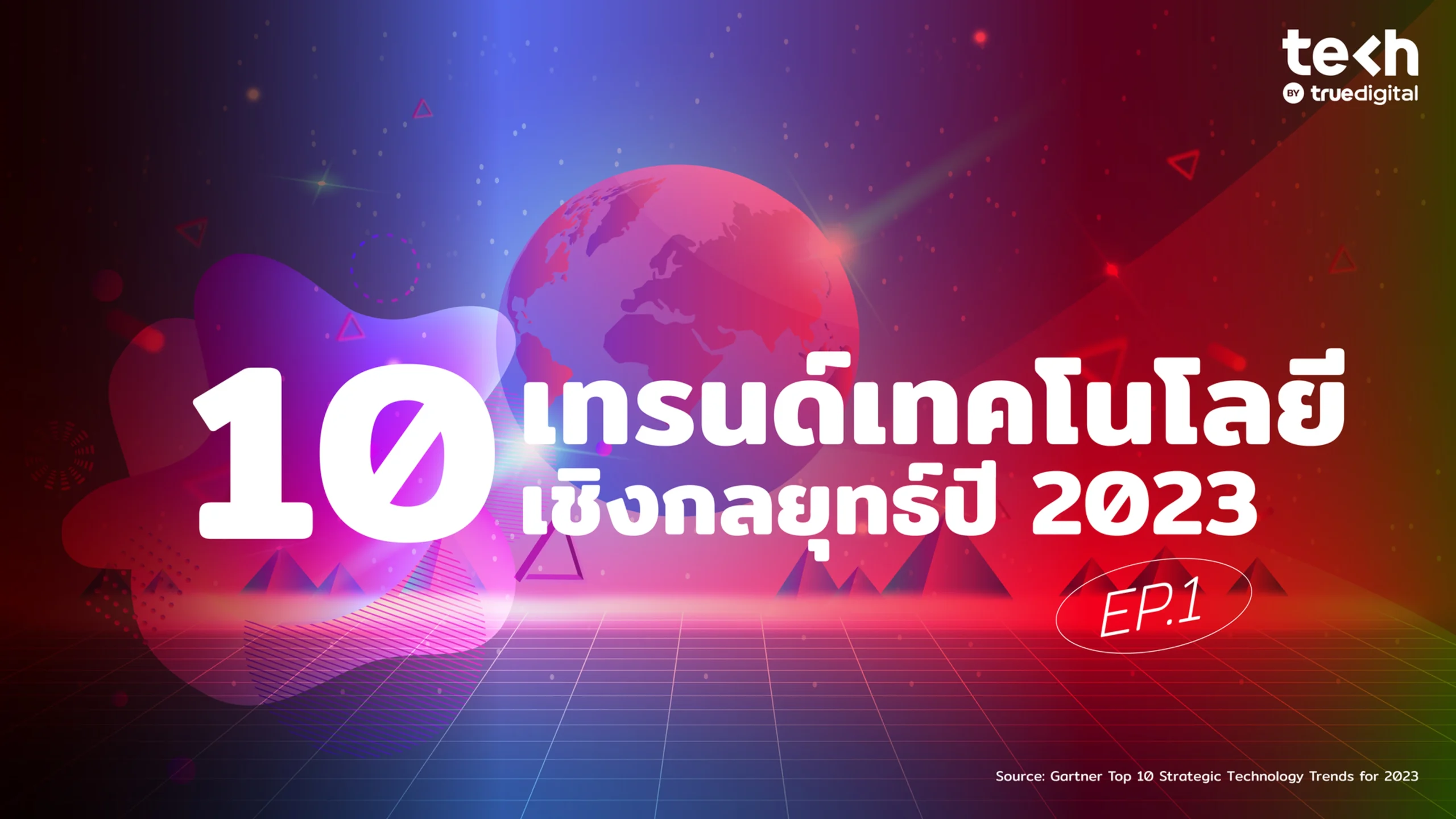 10 เทรนด์เทคโนโลยีเชิงกลยุทธ์ปี 2023 EP. 1